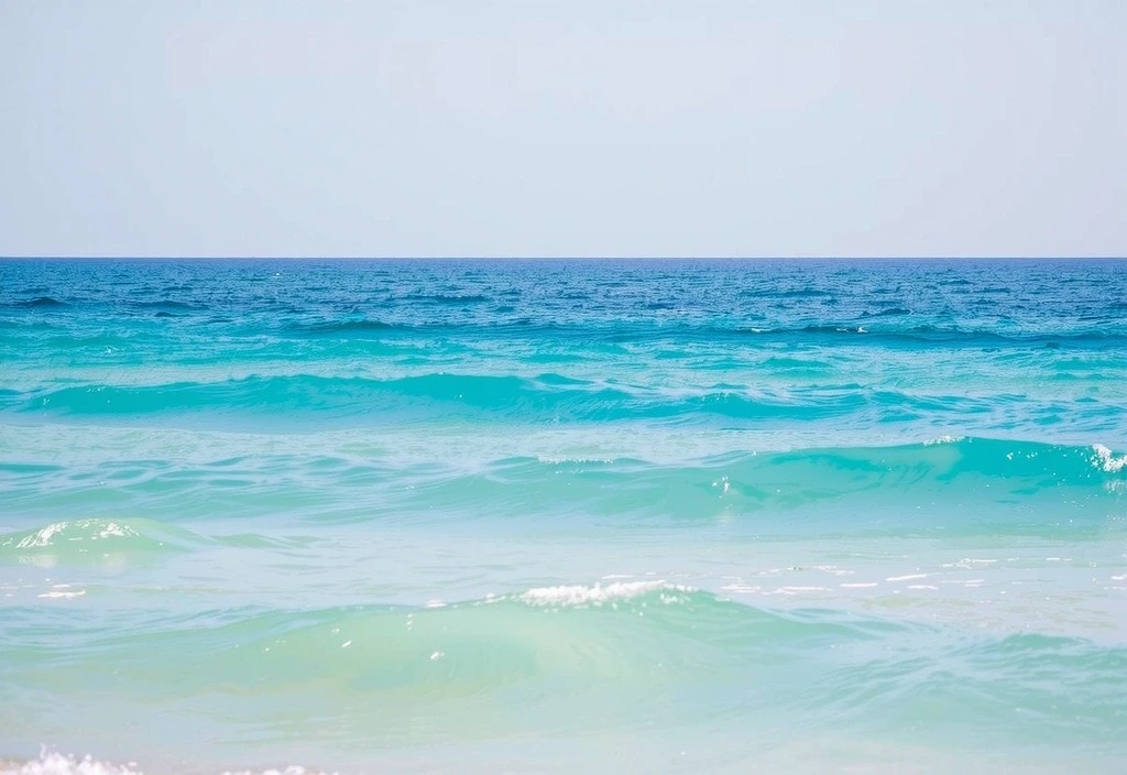 Océan calme représentant l'analyse